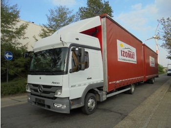 Lastbil med skåp Mercedes-Benz ATEGO 822 L
