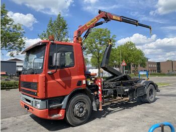 Lastväxlare lastbil DAF 65.210 ATI - FULL STEEL + PALFINGER PK8000-2 + L