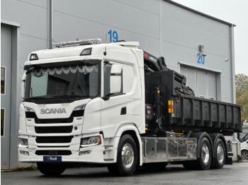  Kranväxlare Scania G500 6x2-4NB | 2021 |  42506km | Hiab 232 E-kran | Hiab växlare 21T - lastväxlare lastbil