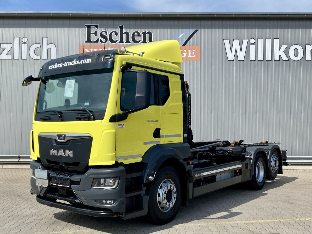 Lastväxlare lastbil MAN TGS 26.470 6x2-4 BL