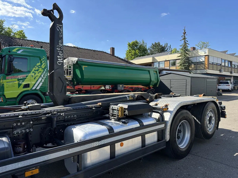 Lastväxlare lastbil Mercedes-Benz Actros 2645 6x2 ABROLLER Lenk/Lift MEILLER 2170 Intarder