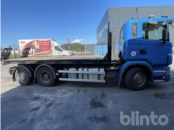  Scania G480 med flak - Lastväxlare lastbil