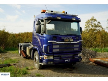 Lastväxlare lastbil Scania R144