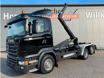 Lastväxlare lastbil Scania R 450 LB 6x2*4 | MEILLER RS 21.67*AHK*Navi*Klima 