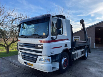 DAF CF 75.310 4X2 / NOOTEBOOM PORTAALARM 14 TON / EURO 5 / MANUAL - liftdumper lastbil