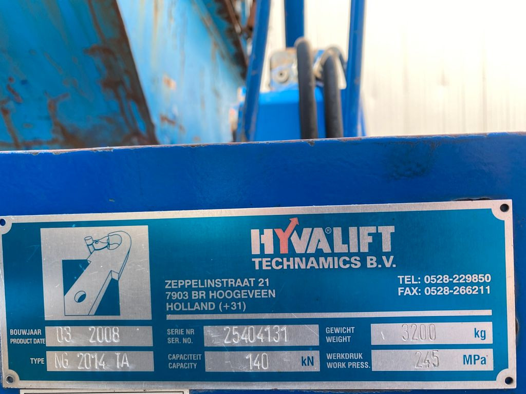 Liftdumper lastbil DAF CF 75.360 | HYVA-Lift NG'2014 + Mulde*AHK