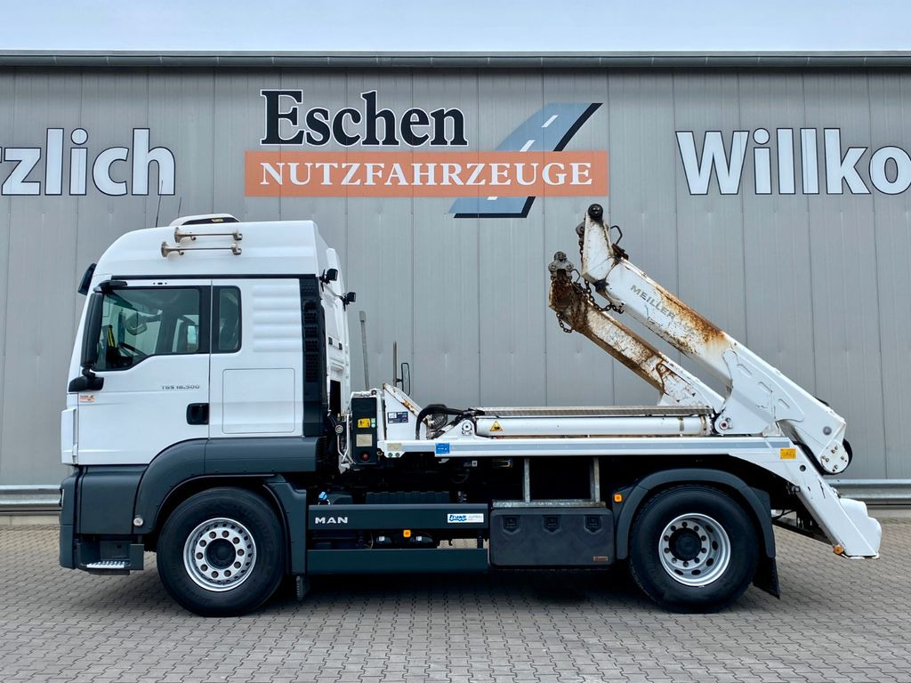 Liftdumper lastbil MAN TGS 18.500 LL LX Fernverkehr*MEILLER AK12*Funk