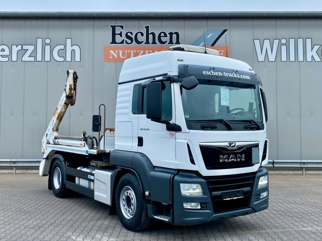 Liftdumper lastbil MAN TGS 18.500 LL LX Fernverkehr*MEILLER AK12*Funk