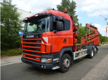 Liftdumper lastbil Scania R124-6x2