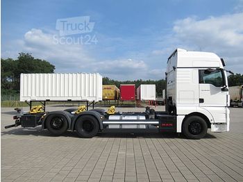 Containerbil/ Växelflak lastbil MAN - MAN 26.500 BDF Multi Standklima 2 Tanks Xenon: bild 1