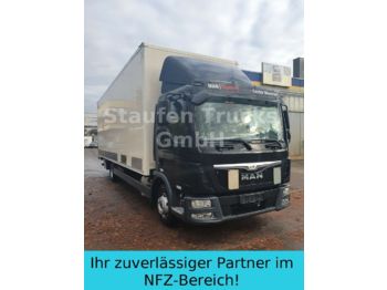Lastbil med skåp MAN TGL 12.250  8,14 m Koffer LBW Klima EURO 6: bild 1