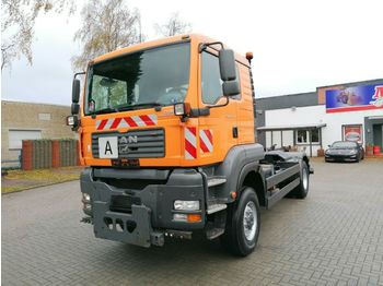 Lastväxlare lastbil MAN TGS 18.350 4x4, Euro 4,  Meiler-Hakengerät: bild 1