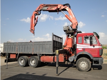 MERCEDES 2635 6x4 with crane - Lastbil