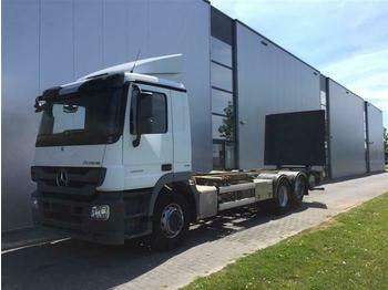 Containerbil/ Växelflak lastbil Mercedes-Benz ACTROS 2532 6X2 BDF EURO 5: bild 1