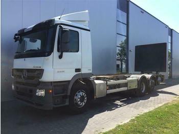 Containerbil/ Växelflak lastbil Mercedes-Benz ACTROS 2532 6X2 BDF EURO 5: bild 1