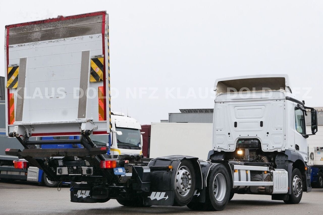 Containerbil/ Växelflak lastbil Mercedes-Benz Actros 2540 6x2 BDF Container truck + tail lift: bild 3