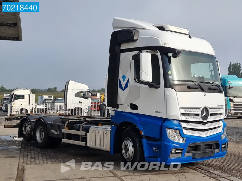 Containerbil/ Växelflak lastbil Mercedes-Benz Actros 2545 6X2 StreamSpace Liftachse Euro 6: bild 6
