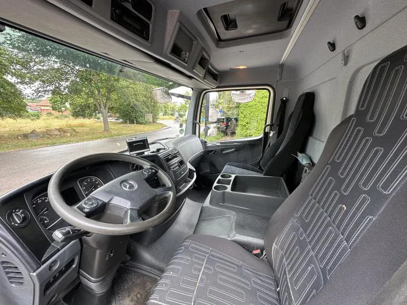 Lastbil Mercedes-Benz Atego 1223 2 x L Koffer LBW Klima Euro 6