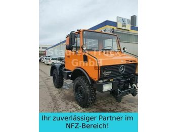 Chassi lastbil Mercedes-Benz Unimog U 1000 (427/10) 1. Hd. Winterdienst: bild 1