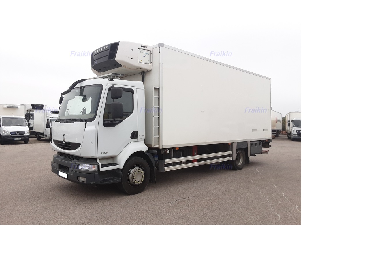 Kylbil lastbil för transportering livsmedel RENAULT MIDLUM FRIGO MIDLUM 220.14 BITEMPERATURA: bild 2