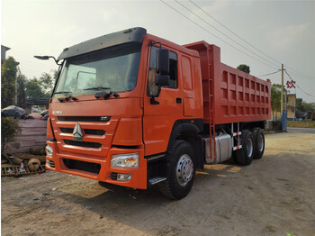 Tippbil lastbil för transportering tunga maskiner SINOTRUK Howo Dump truck 371: bild 1