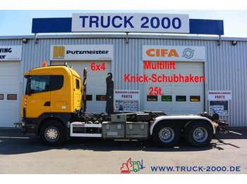 Lastväxlare lastbil Scania 124G470 6x4 Multilift Knick- Schub Haken 25 to.: bild 1
