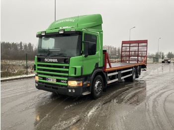 Biltransportbil lastbil för transportering tunga maskiner Scania 94: bild 1