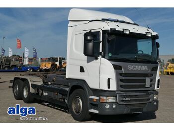 Lastväxlare lastbil Scania G480 6x2, Meiller RK20.70, Klima, Lenk-Lift: bild 1