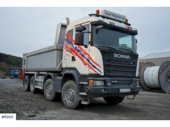 Tippbil lastbil Scania G490: bild 1