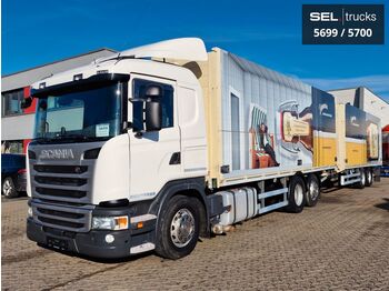 Dryckestransport lastbil Scania G 410 /  Retarder / Ladebordwand / Lenkachse: bild 1