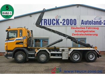 Lastväxlare lastbil Scania G 480 8x4 Knick-Schub Haken 24 Tonnen Retarder: bild 1