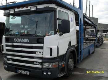 Biltransportbil lastbil Scania P114LB: bild 1