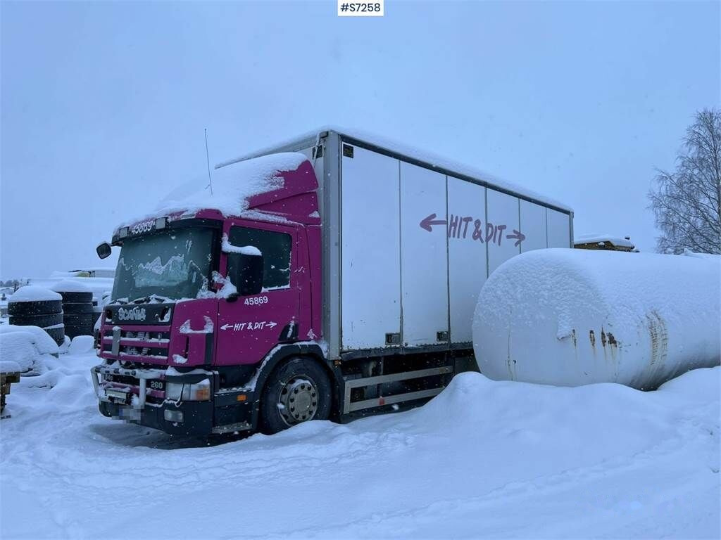 Lastbil med skåp Scania P94DB4x2NB260 Box truck: bild 47