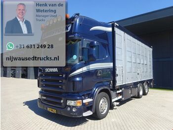 Djurtransport lastbil Scania R500 V8 6X2 Drie laags + Retarder: bild 1