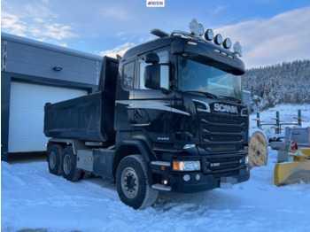 Tippbil lastbil Scania R580: bild 4