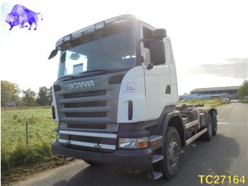 Containerbil/ Växelflak lastbil Scania R 380 Euro 4 RETARDER: bild 1