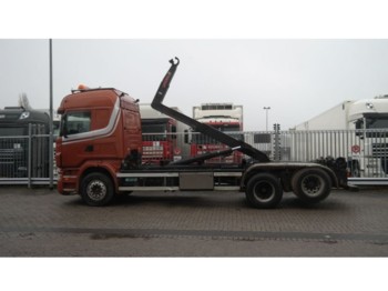 Containerbil/ Växelflak lastbil Scania R 420 6X2 HOOKARM SYSTEM: bild 1