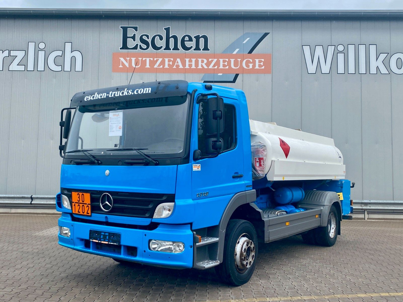 Tankbil Mercedes-Benz Atego 1318 | Esterer A3*7480ltr*AHK*1.Hand