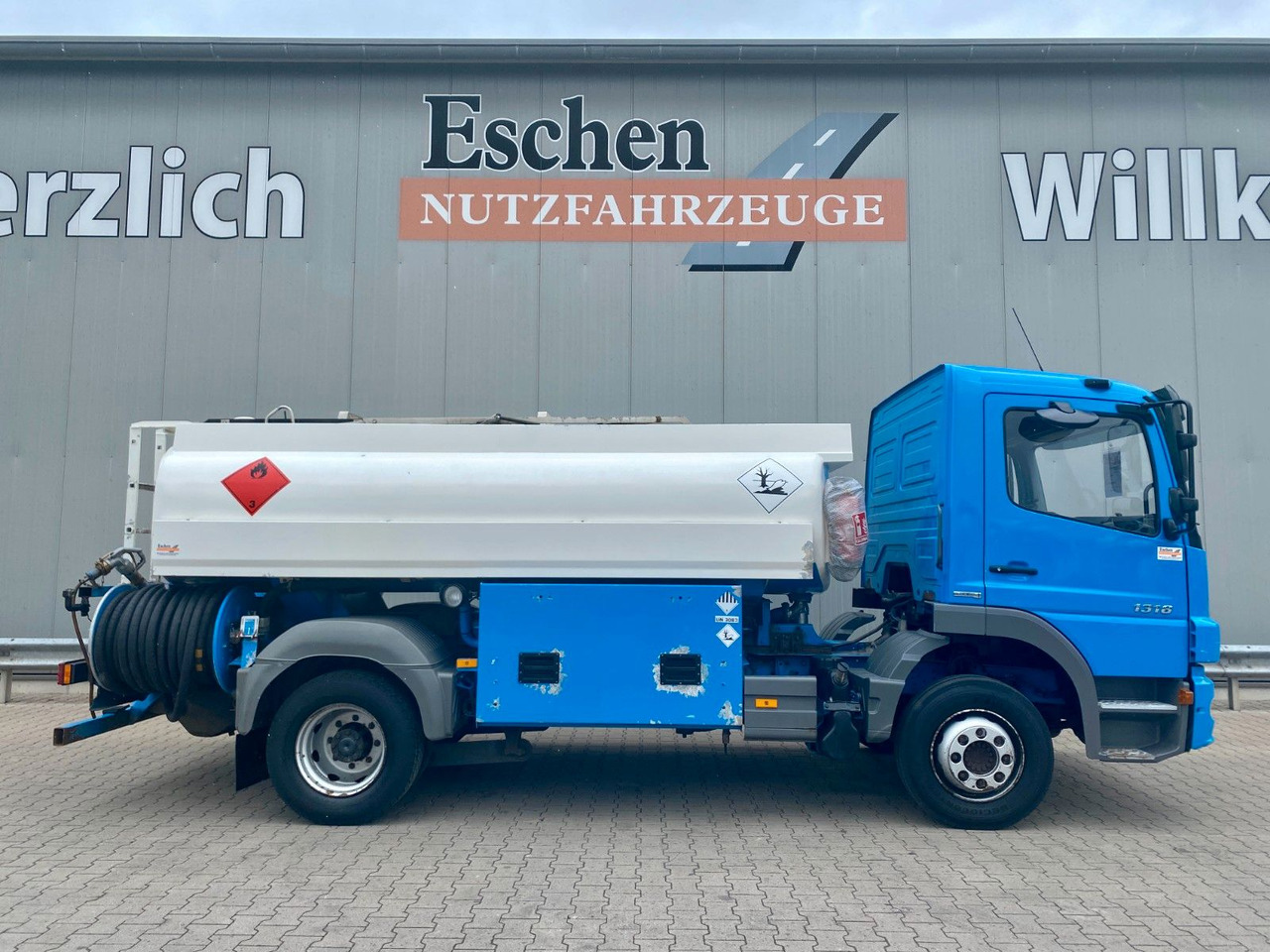 Tankbil Mercedes-Benz Atego 1318 | Esterer A3*7480ltr*AHK*1.Hand