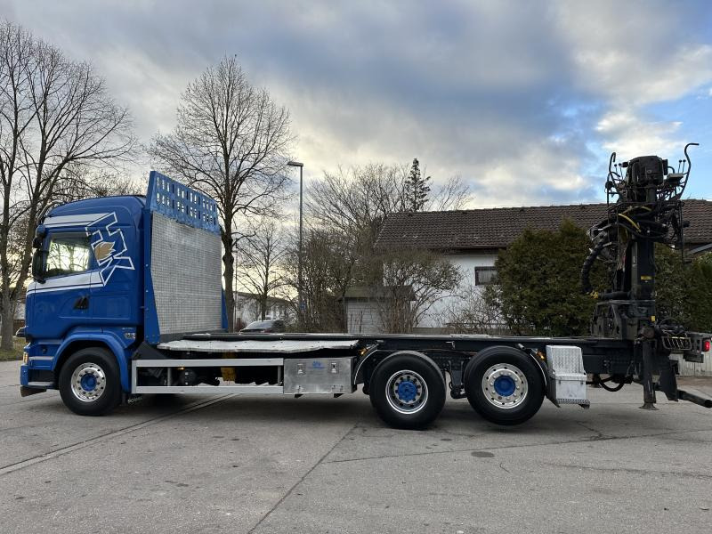 Timmerbil Scania 6x2 Kurzholz LOGLIFT 125 ZT 93
