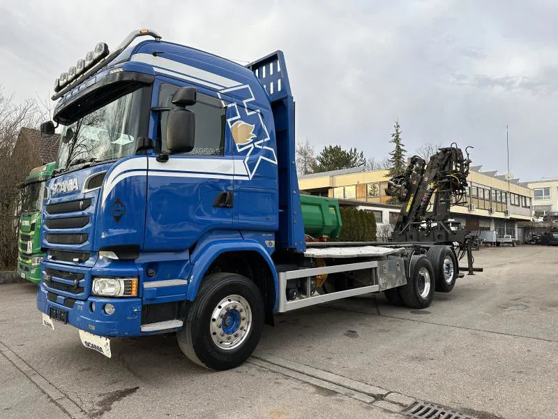 Timmerbil Scania 6x2 Kurzholz LOGLIFT 125 ZT 93