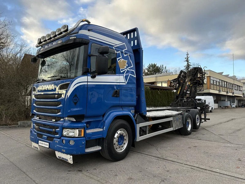 Timmerbil Scania 6x2 Kurzholz LOGLIFT 125 ZT 93