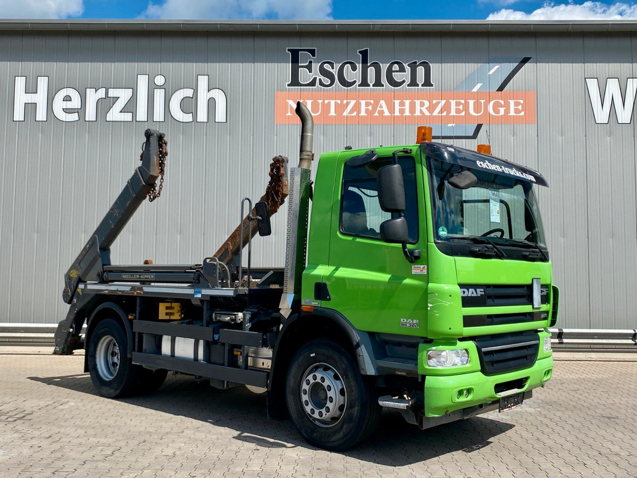 Tippbil lastbil DAF CF 85.360 | MEILLER AK 12.T*Klima*Tempomat*AHK