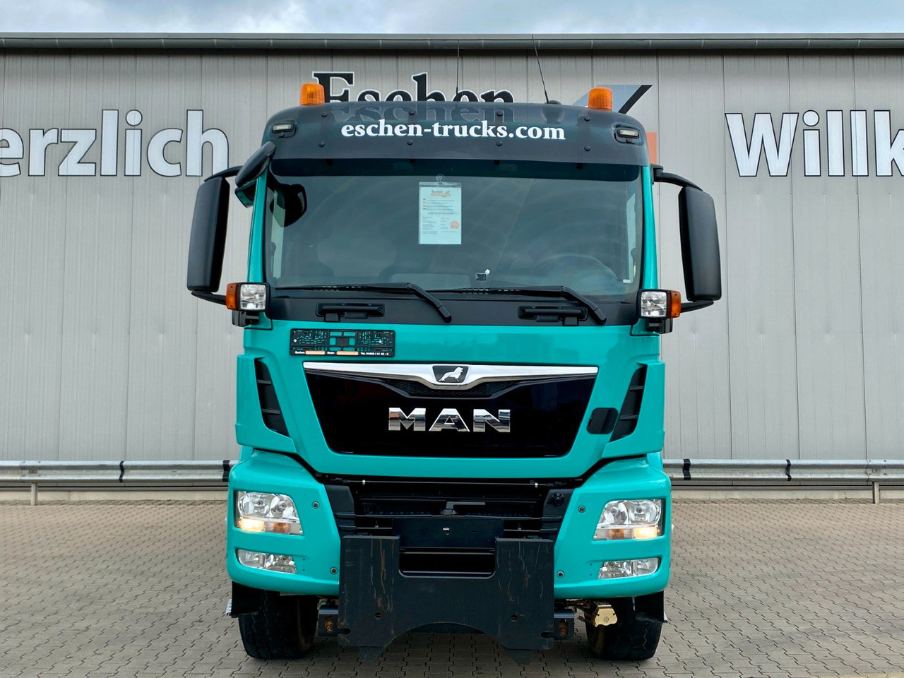 Tippbil lastbil MAN 26.460 6x4|MEILLER/Bordmatik*Navi*Kommunalschild