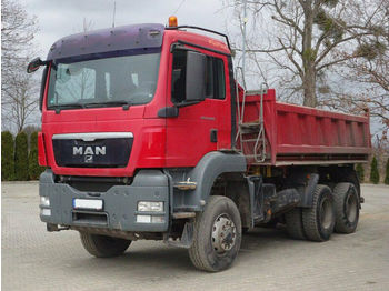 Tippbil lastbil MAN TGS 26.400 6x6 EURO5 Dreiseitenkipper TOP!