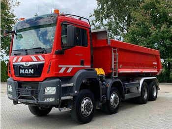 Tippbil lastbil MAN TGS 35.420 8x6 BB Muldenkipper Schmitz