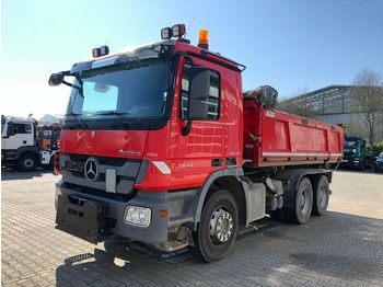 Tippbil lastbil Mercedes-Benz Actros 2644 6x4 Eur 5 Kipper Bordmatic Winterpl.
