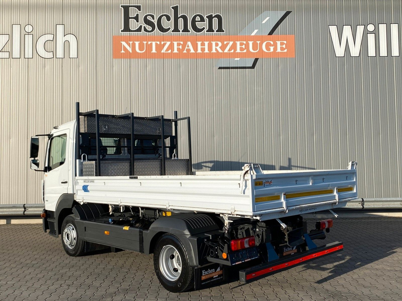 Tippbil lastbil Mercedes-Benz Atego NEW 816 K MEILLER-3-S-Kipper*Klima*3 Sitze