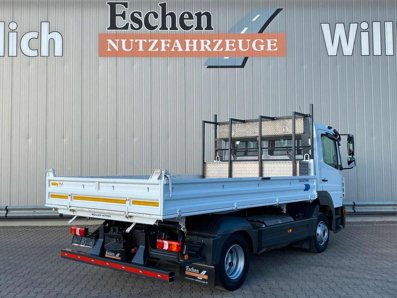 Tippbil lastbil Mercedes-Benz Atego NEW 816 K MEILLER-3-S-Kipper*Klima*3 Sitze