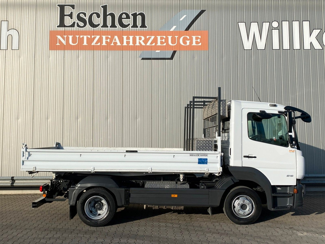 Tippbil lastbil Mercedes-Benz Atego NEW 816 K MEILLER-3-S-Kipper*Klima*3 Sitze